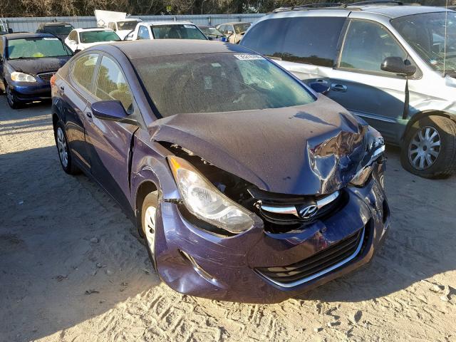 5NPDH4AE2DH172129 - 2013 HYUNDAI ELANTRA GLS  photo 1