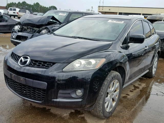 JM3ER293180186705 - 2008 MAZDA CX-7 BLACK photo 2