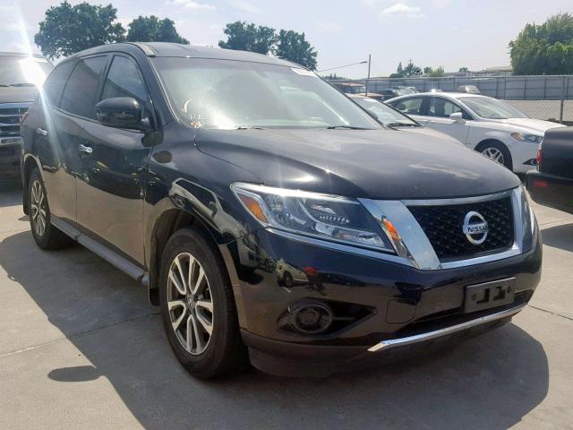 5N1AR2MN5EC677641 - 2014 NISSAN PATHFINDER BLACK photo 1