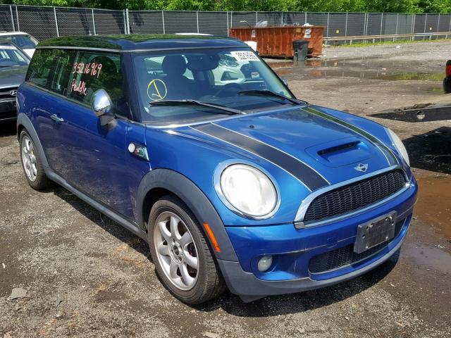 WMWMM33588TP71151 - 2008 MINI COOPER S C BLUE photo 1