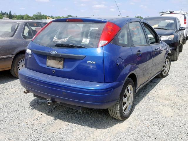 3FAFP37N65R132847 - 2005 FORD FOCUS ZX5 GRAY photo 4