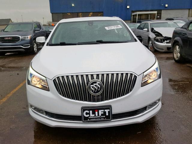 1G4GB5G39EF251346 - 2014 BUICK LACROSSE WHITE photo 10