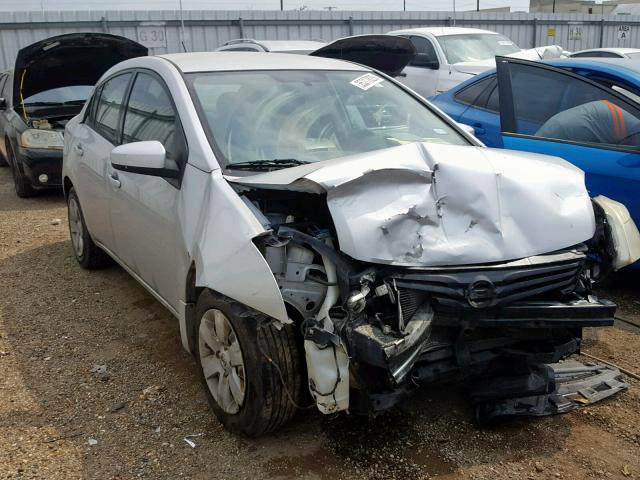 3N1AB6AP6AL612367 - 2010 NISSAN SENTRA 2.0 SILVER photo 1