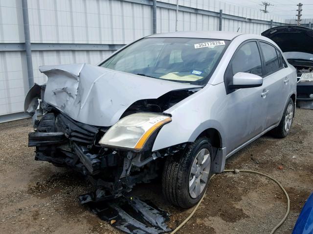 3N1AB6AP6AL612367 - 2010 NISSAN SENTRA 2.0 SILVER photo 2