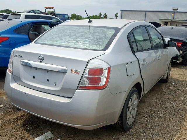 3N1AB6AP6AL612367 - 2010 NISSAN SENTRA 2.0 SILVER photo 4