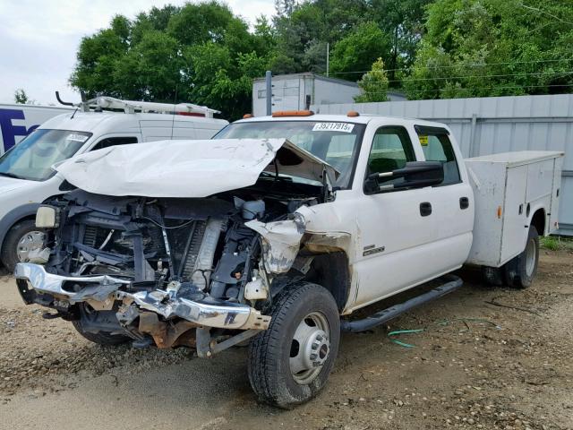 1GDJK33D67F180313 - 2007 GMC NEW SIERRA WHITE photo 2