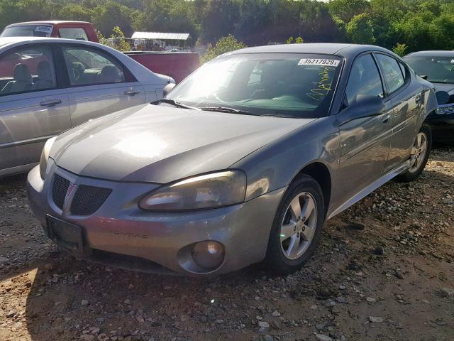 2G2WP552771209428 - 2007 PONTIAC GRAND PRIX GRAY photo 2