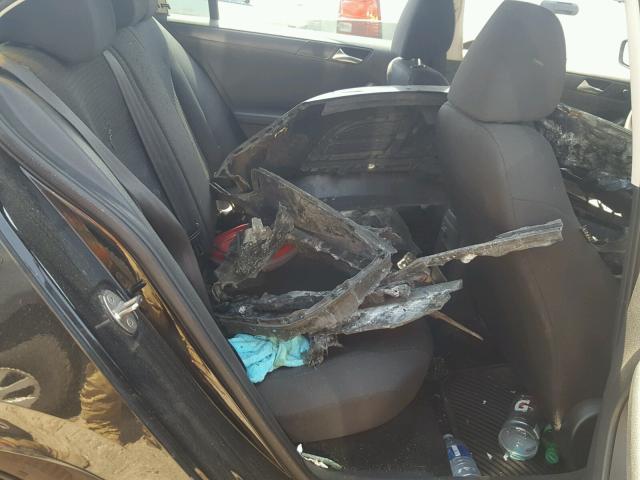 3VW1K7AJ1FM280559 - 2015 VOLKSWAGEN JETTA BASE Սև լուսանկար 6