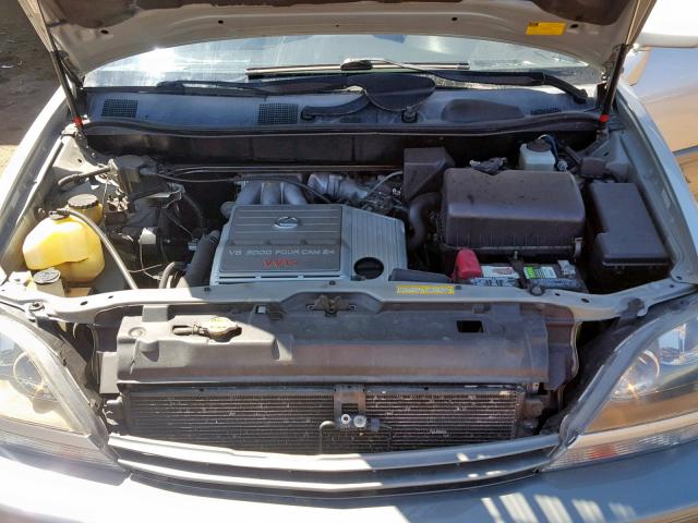 JT6HF10U3Y0121487 - 2000 LEXUS RX 300 SILVER photo 7