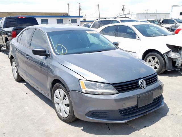 3VWLL7AJ7EM294308 - 2014 VOLKSWAGEN JETTA TDI GRAY photo 1