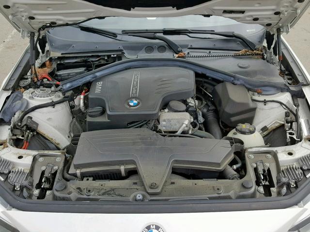 WBA1F5C57EV255775 - 2014 BMW 228 I WHITE photo 7