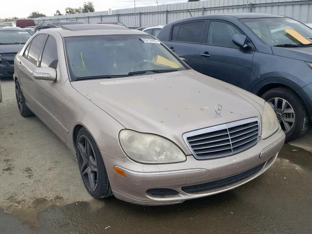 WDBNG75J14A402877 - 2004 MERCEDES-BENZ S 500 GOLD photo 1