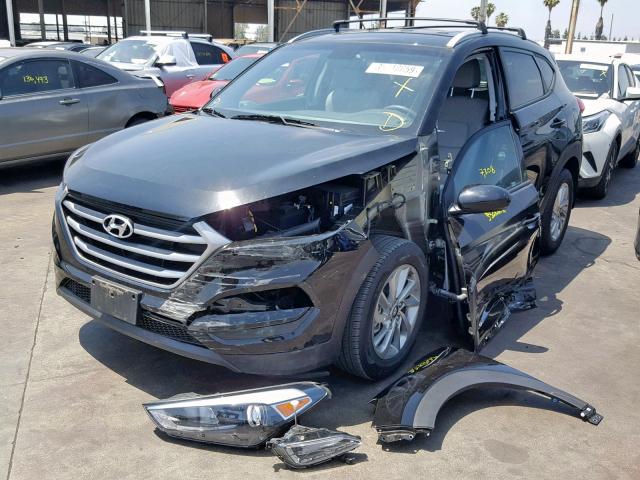 KM8J33A49JU743857 - 2018 HYUNDAI TUCSON SEL BLACK photo 2