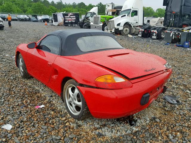 WP0CA2986XU630798 - 1999 PORSCHE BOXSTER RED photo 3