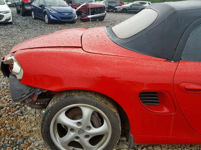 WP0CA2986XU630798 - 1999 PORSCHE BOXSTER RED photo 6