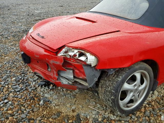 WP0CA2986XU630798 - 1999 PORSCHE BOXSTER RED photo 9