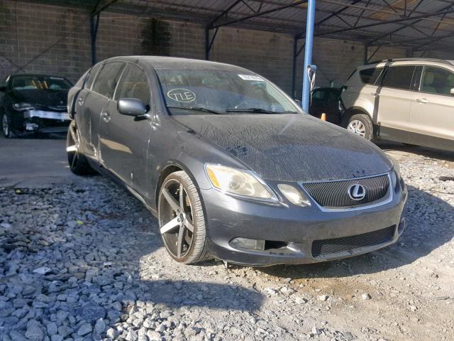 JTHBH96S065036831 - 2006 LEXUS GS 300 GRAY photo 1