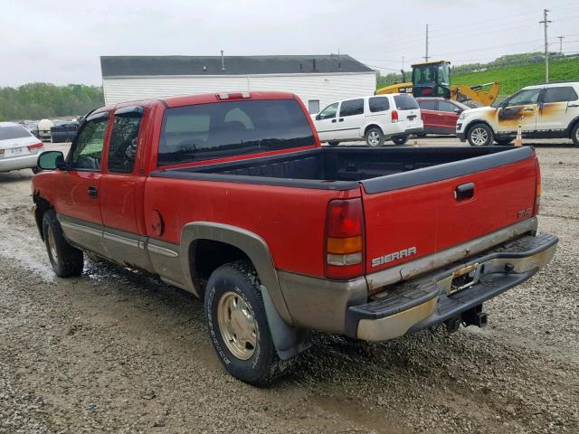 2GTEK19T221314954 - 2002 GMC NEW SIERRA TWO TONE photo 3