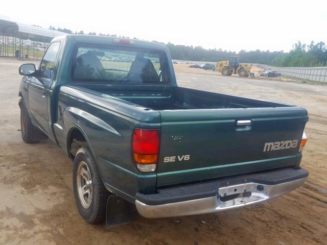 4F4YR12V2YTM24921 - 2000 MAZDA B3000 GREEN photo 3