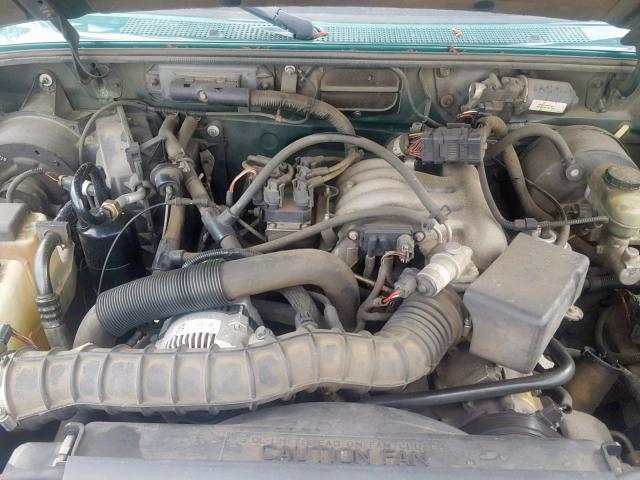 4F4YR12V2YTM24921 - 2000 MAZDA B3000 GREEN photo 7