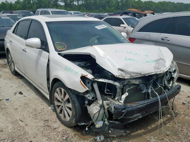 4T1BK3DB4BU436325 - 2011 TOYOTA AVALON BAS WHITE photo 1