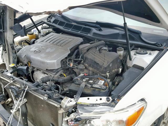 4T1BK3DB4BU436325 - 2011 TOYOTA AVALON BAS WHITE photo 7