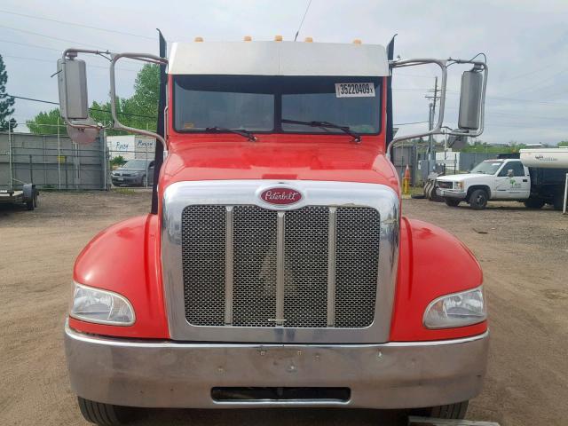 2NPLHD6H86M885661 - 2006 PETERBILT 335 RED photo 9