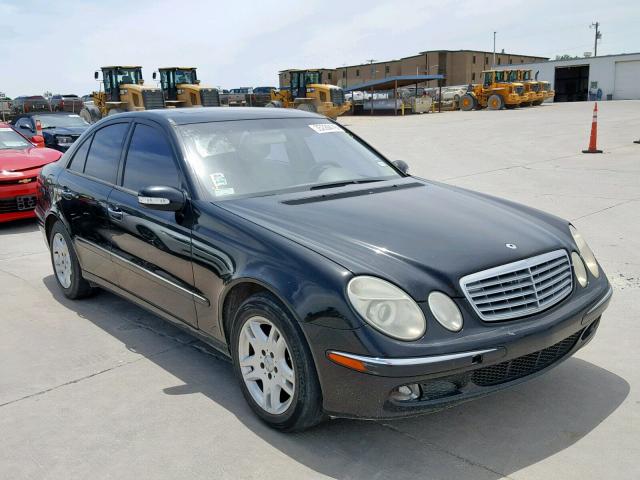 WDBUF65J43A279910 - 2003 MERCEDES-BENZ E 320 BLACK photo 1