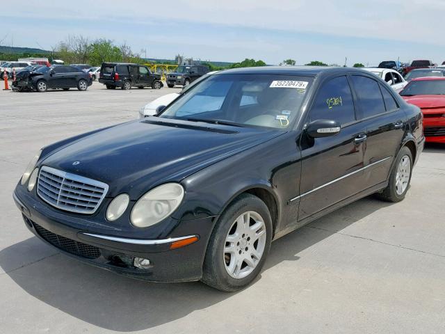 WDBUF65J43A279910 - 2003 MERCEDES-BENZ E 320 BLACK photo 2