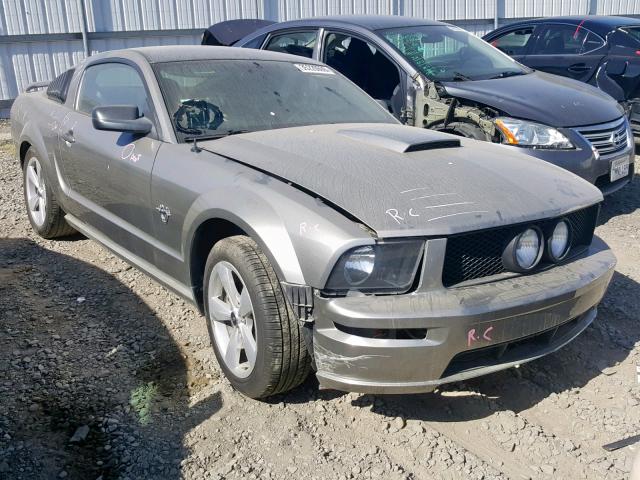 1ZVHT82H495110204 - 2009 FORD MUSTANG GT SILVER photo 1