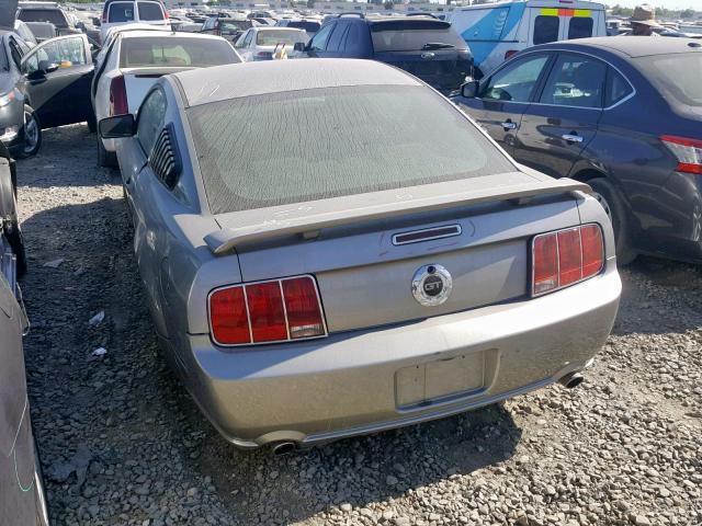 1ZVHT82H495110204 - 2009 FORD MUSTANG GT SILVER photo 3