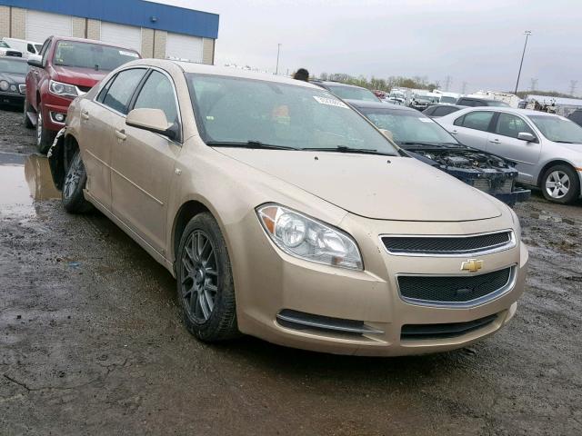 1G1ZH57B884202442 - 2008 CHEVROLET MALIBU 1LT GOLD photo 1