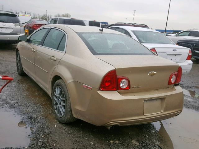 1G1ZH57B884202442 - 2008 CHEVROLET MALIBU 1LT GOLD photo 3