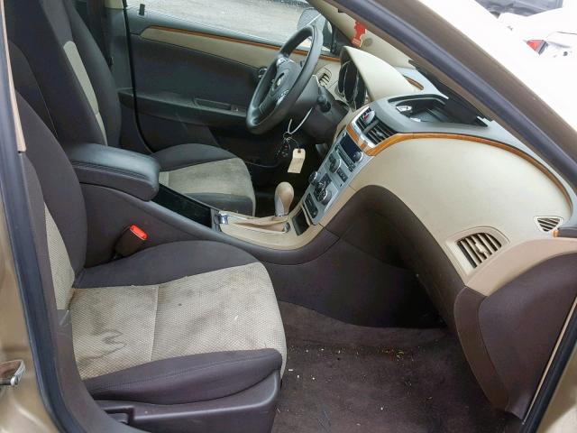 1G1ZH57B884202442 - 2008 CHEVROLET MALIBU 1LT GOLD photo 5