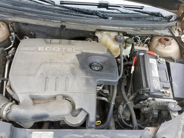 1G1ZH57B884202442 - 2008 CHEVROLET MALIBU 1LT GOLD photo 7