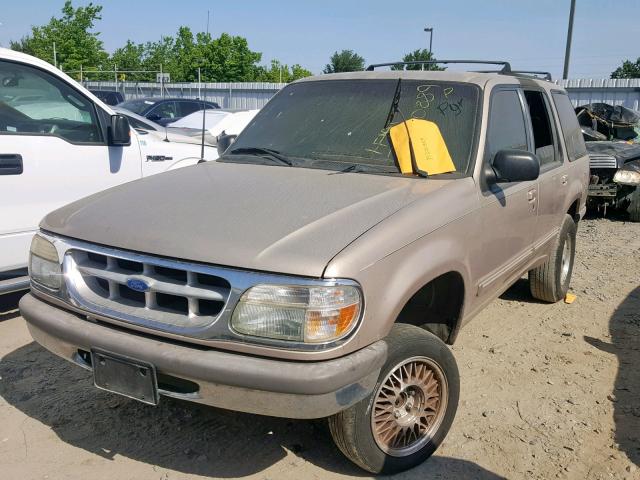 1FMDU34X4SZB08386 - 1995 FORD EXPLORER TAN photo 2