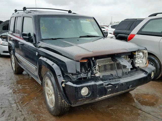 1J8HG58237C553440 - 2007 JEEP COMMANDER BLACK photo 1