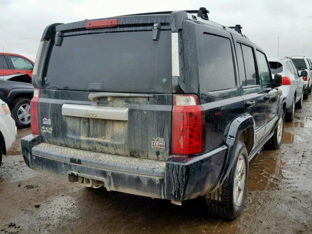 1J8HG58237C553440 - 2007 JEEP COMMANDER BLACK photo 4