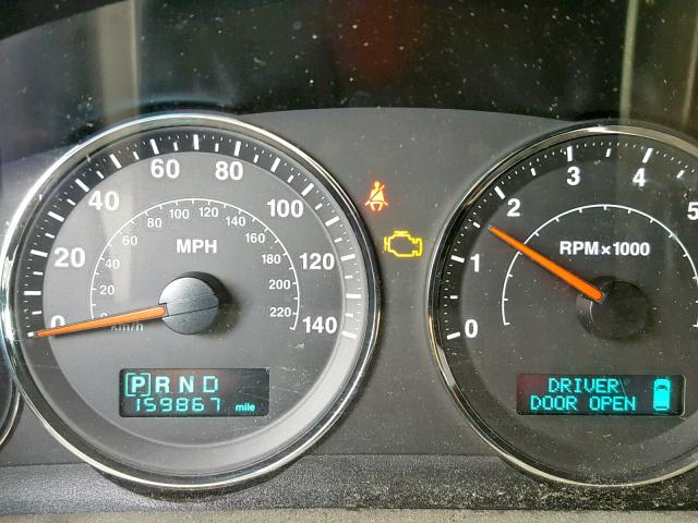 1J8HG58237C553440 - 2007 JEEP COMMANDER BLACK photo 8