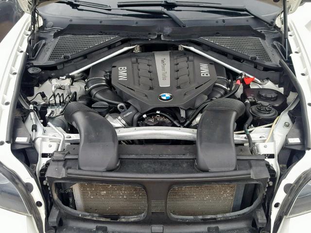 5UXFG8C5XCLZ97201 - 2012 BMW X6 XDRIVE5 თეთრი ფოტო 7