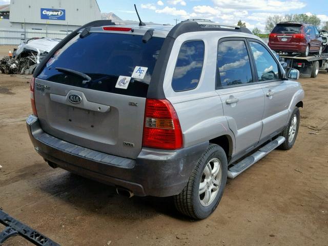 KNDJE723X67192758 - 2006 KIA NEW SPORTA SILVER photo 4