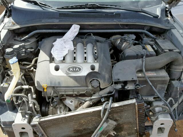 KNDJE723X67192758 - 2006 KIA NEW SPORTA SILVER photo 7