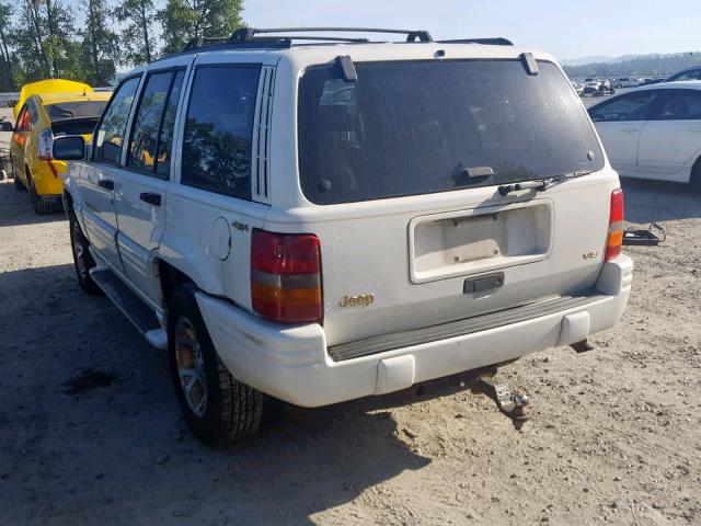 1J4GZ78Y8VC764251 - 1997 JEEP GRAND CHER WHITE photo 3