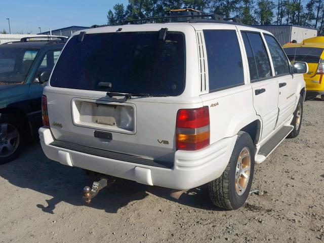 1J4GZ78Y8VC764251 - 1997 JEEP GRAND CHER WHITE photo 4