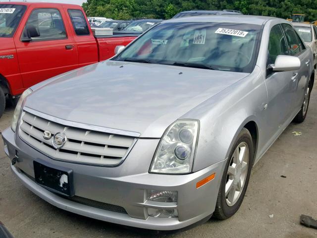 1G6DC67A850120343 - 2005 CADILLAC STS SILVER photo 2