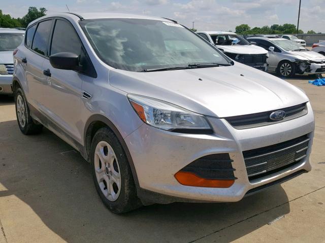 1FMCU0F70FUB29620 - 2015 FORD ESCAPE S SILVER photo 1