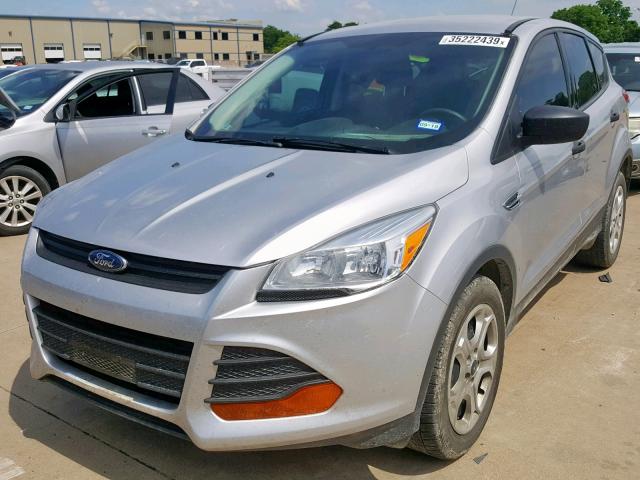 1FMCU0F70FUB29620 - 2015 FORD ESCAPE S SILVER photo 2