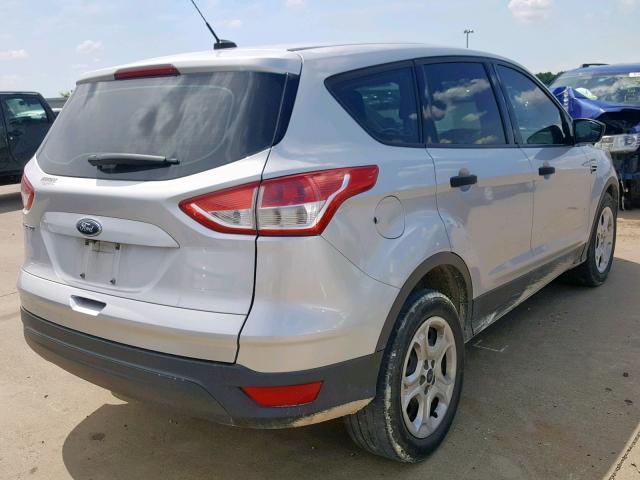 1FMCU0F70FUB29620 - 2015 FORD ESCAPE S SILVER photo 4