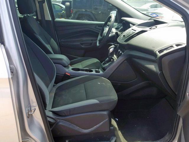 1FMCU0F70FUB29620 - 2015 FORD ESCAPE S SILVER photo 5