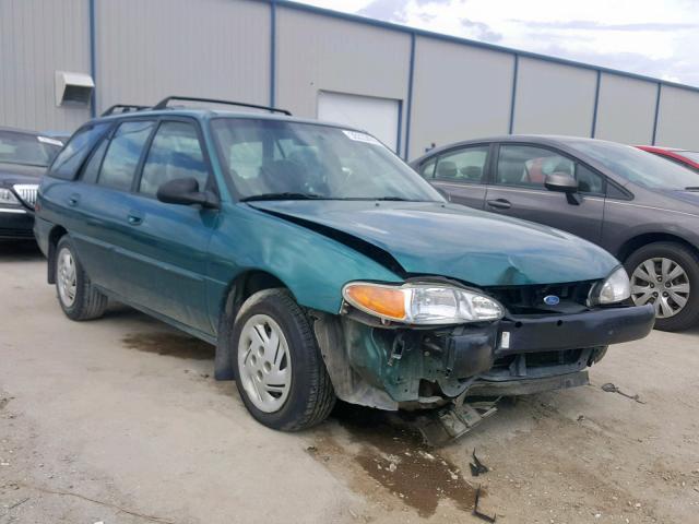 3FALP15P7VR107712 - 1997 FORD ESCORT LX GREEN photo 1